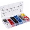 AUBEST Piegatore idraulico, Mini Pinza di crimpatura 0.25-10mm2 Pinze Teninali for utensili a mano(1200pcs Terminals)