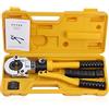 AUBEST Piegatore idraulico, Strumenti idraulici di crimpatura del tubo pex premendo utensili idraulici for pex, acciaio inossidabile e tubo di rame con TH, U, V, M, VUS, VAU mascelle(TH16 20 26 32mm)