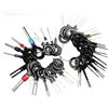 AUBEST Piegatore idraulico, 3/11/18/21/26 / 26PCS Auto Terminal Rimozione elettrica Cablaggio elettrico Crimp Connettore Pin Extractor Kit Car Elettrodo Riparazione strumenti a mano(26pcs)
