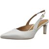 Geox Donna D Bibbiana Pump, Bianco Sporco, 37 EU
