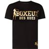 BOXEUR DES RUES T-Shirt Iconica Nera e Oro
