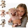 Generico Peluche Cinghiale Che Corre, Peluches Vitello, Adorabile Figura Giocattolo Di Peluche, Per Bambini E Bambine Comfort Supporto Cameretta Casa Divano Mensole Decorazione Oggetti Da Collezione
