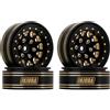 INJORA 1.3 Cerchio Beadlock Ottone 68g per SCX24 TRX4M 1/24 1/18 Crawler RC