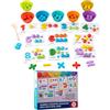 Generico Gioco Di Conteggio Matematico Con Perle Per Bambini | Giocattolo Educativo Con Bacchette E Cucchiai Per Conteggio,Attività Di Gioco Educativo Per Bambini Regalo Compleanno O Giornata Dei