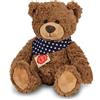 Hermann Teddy Teddy Hermann 91362 Teddy 30 cm, peluche, orsacchiotto, con sciarpa a stella