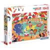Clementoni - 23733 - Supercolor Puzzle - Il Circo - 104 Maxi Pezzi