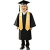 Generico Toga Laurea Bambini Set con Toga Accademica Cappello Tocco e Nappa, Costume Uniforme per Cerimonia Diploma Asilo Scuola Materna e Primaria Diplomino Foto Ricordo Outfit Palcoscenico Performance 2026