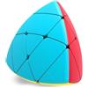 Logica Giochi - Cubo Magico Mastermorphix 3x3 - Cubo tetraedrico - Puzzle twisty - Cubo colorato senza adesivi - Per Speedcubing e collezionisti - Giochi intelligenti - Cubo per principianti