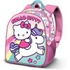KARACTERMANIA Hello Kitty Unicorn-Zainetto Basic, Rosa, 30 x 38 cm, Capacità 13 L