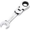 Draper 27966 HI-TORQ - Chiave combinata a cricchetto con testa flessibile, 11 mm