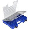 Akro-Mils, Organizer Portable, 13-3/8 x 18-1/4 X3-5/8 , BE Base/CL Coperchio, venduto come 1 Ea