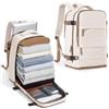 BJLFS Zaino Ryanair 40x30x20 Donna Zaino da Viaggio Aereo Uomo Zaino Casual | Bagaglio a mano 40x30x20 Sottovuoto con porta scarpe Borse da Cabina per Wizzair Zaini Impermeabile per laptop da 16 pollici