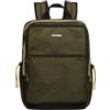 K-Way KWAY GIZY ZAINO Taglia Unica Verde GREEN BLACKISH WMR