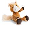 NICI 62240 Holly K. Pony di peluche morbido, tenero pupazzo per coccole e giochi, per adulti e bambini, 26 cm, marrone
