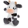NICI 62251 Cowluna Mucca di peluche morbida, tenero pupazzo per coccole e giochi, per adulti e bambini, 22 cm, bianco