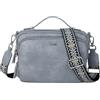 Gladdon Borsa a Tracolla da Donna Con 3 Scomparti Capienti - Alla Moda Con Cinghie Regolabili e Rimovibili in Tessuto Jacquard