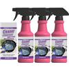 Generisch Heavy Duty Bbq Grill Degreaser, spray sgrassante ad azione rapida ad alte prestazioni, potente detergente per griglie bruciate e residui di cibo per griglie, forni, padelle, acciaio inox (3 pezzi)