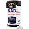 Singularity Core NAD+ Resveratrolo Complex 996mg - 30 giorni - Integratore con tecnologia Liposomiale e Fosfolipidi - NR come alternativa NMN - Supporto Metabolismo Energetico con Trans-Resveratrolo