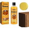 Tktouci Detergente per cera d' - 100 ml cera d' naturale lucidante - Multifunzionale per legno, lucida e protegge il legno, per multisuperficie, rimuove impronte digitali, tavoli