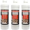 CleanPrince Linoleum, detergente di base, 3 x 1 l, in poliuretano, per pavimenti in vinile, per pavimenti in vinile, in gomma