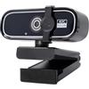 KEXIAO Webcam completa 720P 1080p con protezione della privacy treppiede modificabile costruito in pickup cancellazione del rumore per videoconferenze