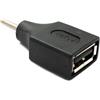 System-S Adattatore DC 20 V, 2,5 x 0,7 maschio a USB 2.0, cavo nero