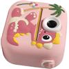 KEXIAO Stampa istantanea della macchina fotografica dei bambini con la custodia del silicone del dinosauro dello schermo da 2.4 pollici batteria ricaricabile incorpora nel gioco musicale Playe