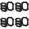 MNMIOIO Body Camera, Supporto universale for magnete for fotocamera con corpo 8 magneti Più leggero Dimensioni più piccole collegato a Uniiform for Bodycam della polizia(4 PACK)