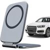 Generic Supporto per cellulare magnetico, regolabile universale antiscivolo e portatile, supporto per telefono da scrivania e montaggio auto, per camion berlina auto cruscotto auto casa ufficio palestra