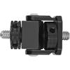 Xjdzineq Lumaca in miniatura PTZ per attrezzatura video e fotografia 1/4 vite Mount supporto fotocamera supporto per monitor e luci Piccolo monitor supporto