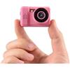 Andoer Mini Videocamera Digitale 1080P Videocamera Built-in Batteria con Schermo LCD Flash per Foto Video