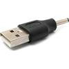 System-S Adattatore DC 20 V 3,0 x 1,1 maschio a USB 2.0, cavo nero