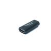 System-S Adattatore USB 3.1 tipo C femmina a femmina adattatore 5 Gbps in nero