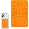 Generic Impugnatura adesiva per telefono in silicone, montaggio con custodia per telefono a - supporto per telefono con presa forte per video | 40 grip con grip per cellulare viaggi, hotel