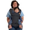 Beco Gemini Marsupio Neonato Ergonomico da 3,2 a 15,8 kg (7-35 lbs) - Posizione a M, Seduta Regolabile - Marsupio da Neonato a Bambino - 100% Cotone (Iris)