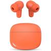 SPC Boost Buds - Cuffie Bluetooth con cancellazione del rumore ENC | 30h di batteria | Google Fast Pair | 4 microfoni | IPX4 | Touch Control e assistente vocale - Arancione