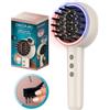 Cecotec Spazzola Riparatrice Cecotec con Microcorrenti EMS, Luce LED Rossa e Blu HairCare Revitalize TotalCare. Applicatore di Siero e 5 Niv