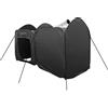 Explore Scientific Tenda osservatorio Pop Up per telescopi da 5 m² | Protezione da vento, rugiada, pioggia e polvere, 2 vani, porte 102 x 92 cm, copertura, picchetti, chiusa 70 x 10 cm