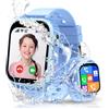 pmstuy Smartwatch Bambini GPS, 4G Orologio Smartwatch Bambini con Telefono Videochiamate Chiamate SOS Fotocamera, IP68 Impermeabile Orologio Bambino