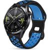 Hatolove Cinturino per Amazfit Active Max 48mm, 22mm Sportivo Silicone Traspirante Cinturino per Amazfit Bip 5/Bip 6/Balance/Balance 2/GTR 4/GTR 3/GTR 3 Pro/GTR 2/2e/GTR 47mm/Xiaomi Redmi Watch 5 Active/Lite