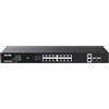 Tenda TEG1120P-16-250W, Switch PoE Gigabit a 16 porte compatibile con dispositivi IEEE 802.3af/at, switch PoE+ non gestito montabile su rack, con 16 porte PoE+@230W e 2 porte RJ45 e 2 slot SFP