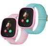 Polyjoy Cinturino elastico sportivo in nylon per bambini, compatibile con Xplora X6 Play, 20 millimeter, Senza Gemstone