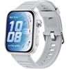 GIOPUEY Cinturini Compatibile con Huawei Watch Fit 5 Pro/Fit5/Fit4/4 PRO/Fit3, Morbido Silicone Cinturino [Resistente all'Usura] [Traspirante] - Grey