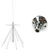 Diamond Antenna DIAMOND ORIGINALE D-3000N ANTENNA DISCONE RX: 25/3000 MHz TX: 50MHz (20W), 144, 430, 904 e 1200 MHz (200W) - CONNETTORE N
