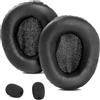 ACCOUTA Cuscinetti auricolari di ricambio Compatibile con Sennheiser SC165USB SC160 SC135USB SC130 Cuffia Cuscinetti per cuffie con Premium Pelle proteica e Schiuma Memory