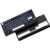 LQXQ RD75 Pro 75% Gaming Tastiera Quick Release Wireless Alluminio, VIA Tri-Mode Tastiera meccanica Custom Hot Swappable con RGB Creamy Keyboard per Windows/Mac/PC - Nero