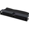 YINETTECH Adattatore per computer desktop 2.5 IDE 44-pin a 40-pin 3.5 maschio Dom HDD 1,5 V per la migrazione dei dati del disco rigido riparazione computer