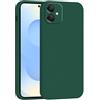 Mixroom - Cover Custodia Case per Samsung Galaxy A05 Protezione Fotocamera in Silicone TPU Morbido Opaco Bordi Piatti Colore Verde Foglia