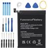 Fuworance Batteria di ricambio 4250mAh 3.87V BP42 Compatibile con Xiaomi Mi 11 Lite 4G/Mi 11 Lite 5G/11 Lite 5G NE Telefono cellulare Batteria agli ioni di litio ricaricabile Grande capacità+il kit di