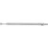 Sessleger Antenna di ricambio per radio TV, 39 cm, 6 sezioni telescopiche